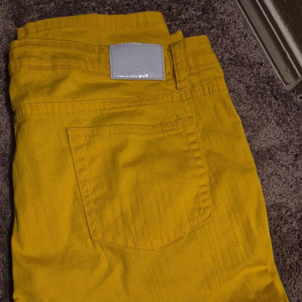 Vibrant Yellow Women's Skinny Jeans